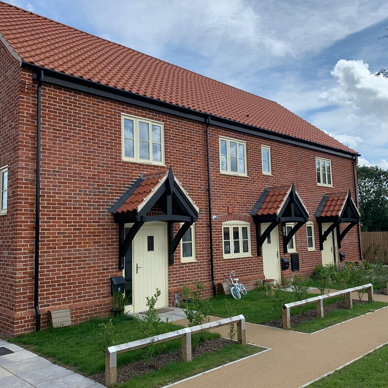 Residential property completed in the TBS Ashvale Blend