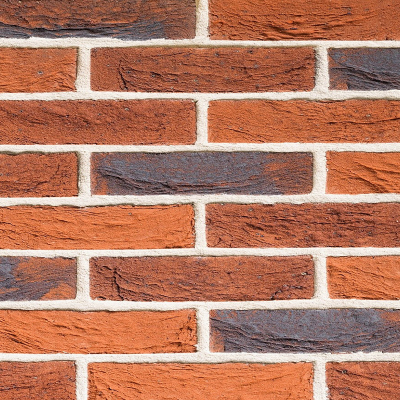 Red multi N70 linear brick.