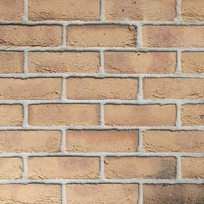 Traditional Brick & Stone Baltic Amber brick panel.