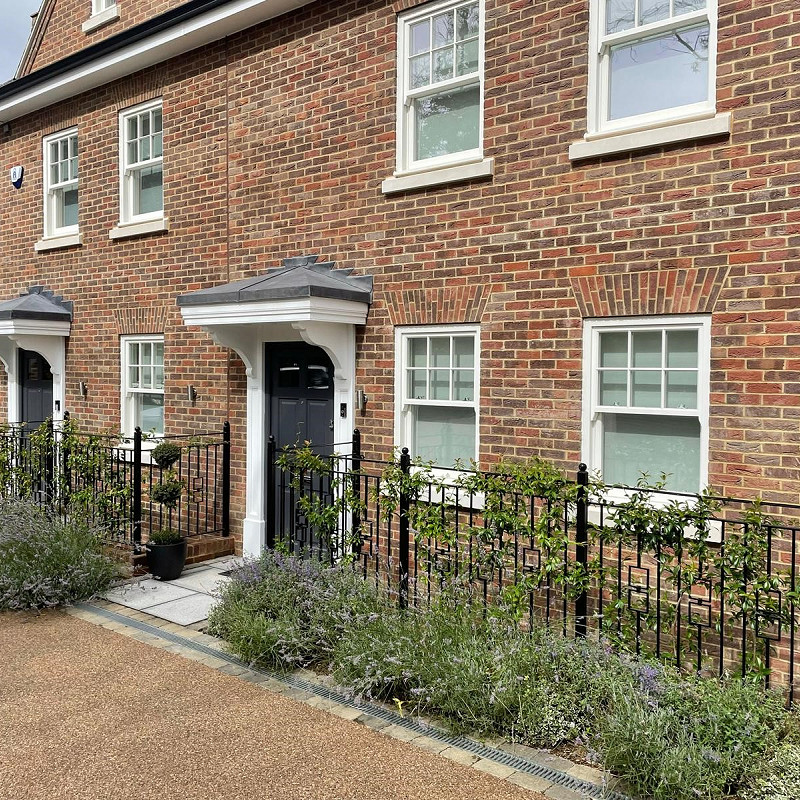 Case study showcasing the 65mm Bedfordshire Mixture brick