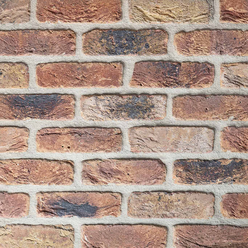 Birkdale Antique Tumbled brick panel image.
