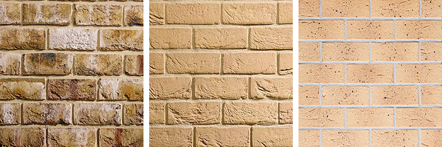 Yellow/Buff Brick Options