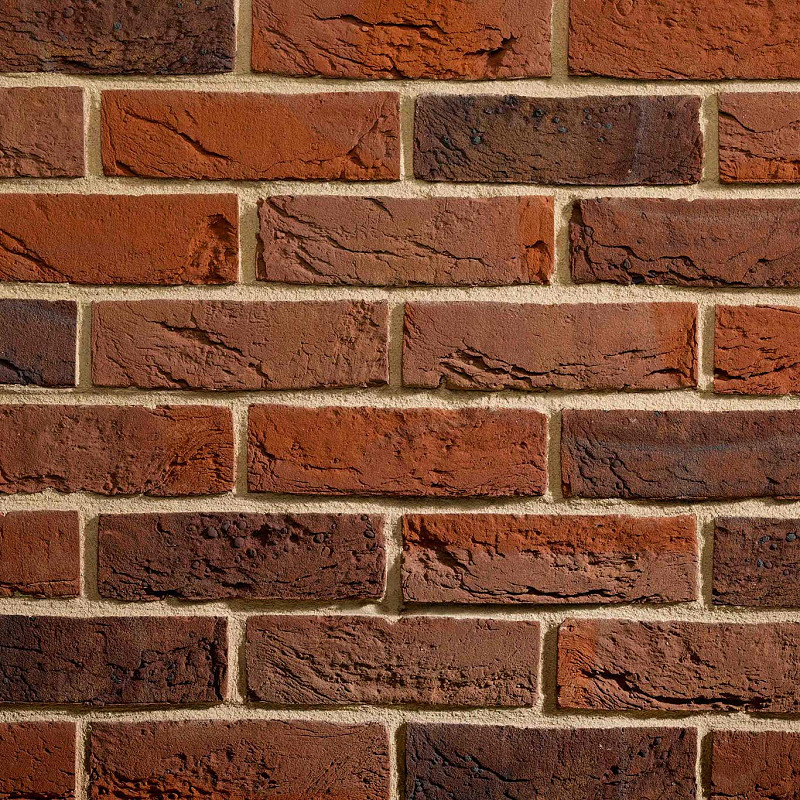 Burntwood Mixture bricks.
