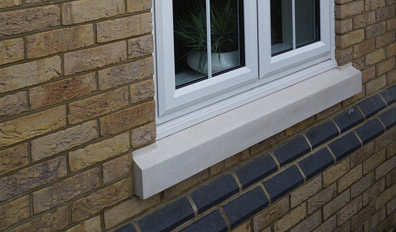 cast stone cill.