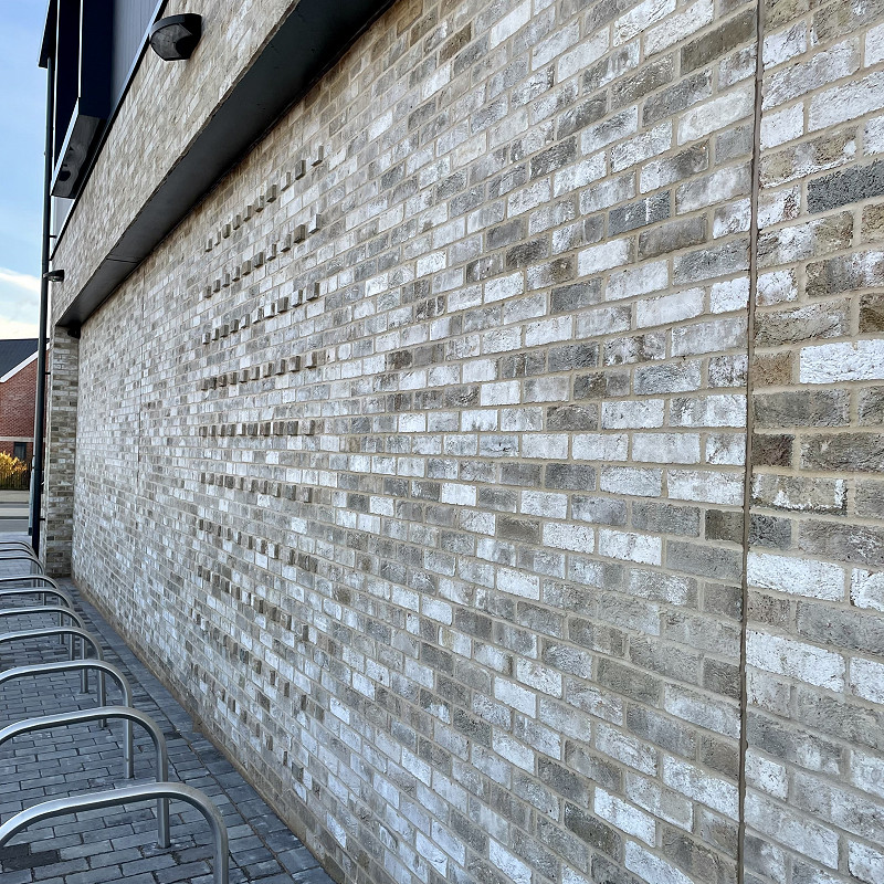 Retail park constructed in the Carthago brick.