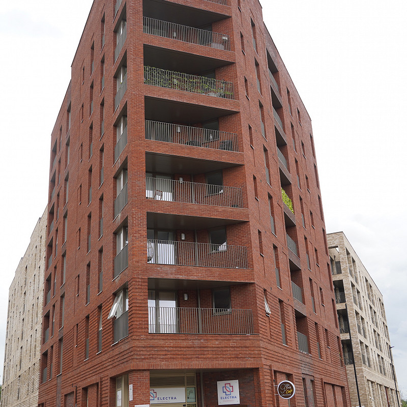 A view of the Alma Estate in Enfield.
