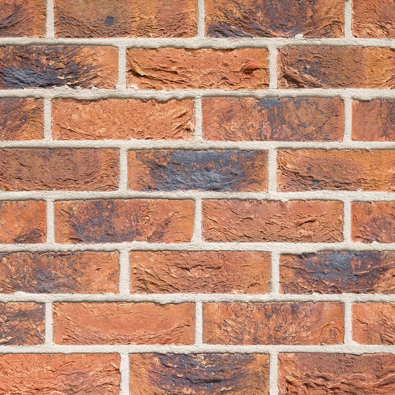 Copper Red Multi brickwork