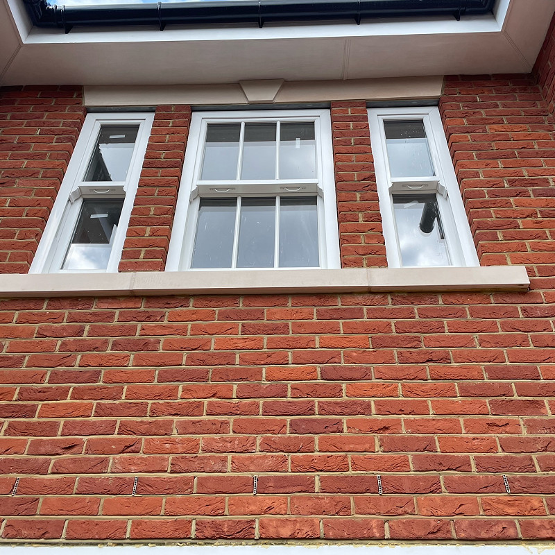 Brickwork close up image.
