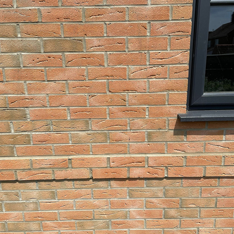 The Traditional Brick & Stone Hayfield Buff brick.