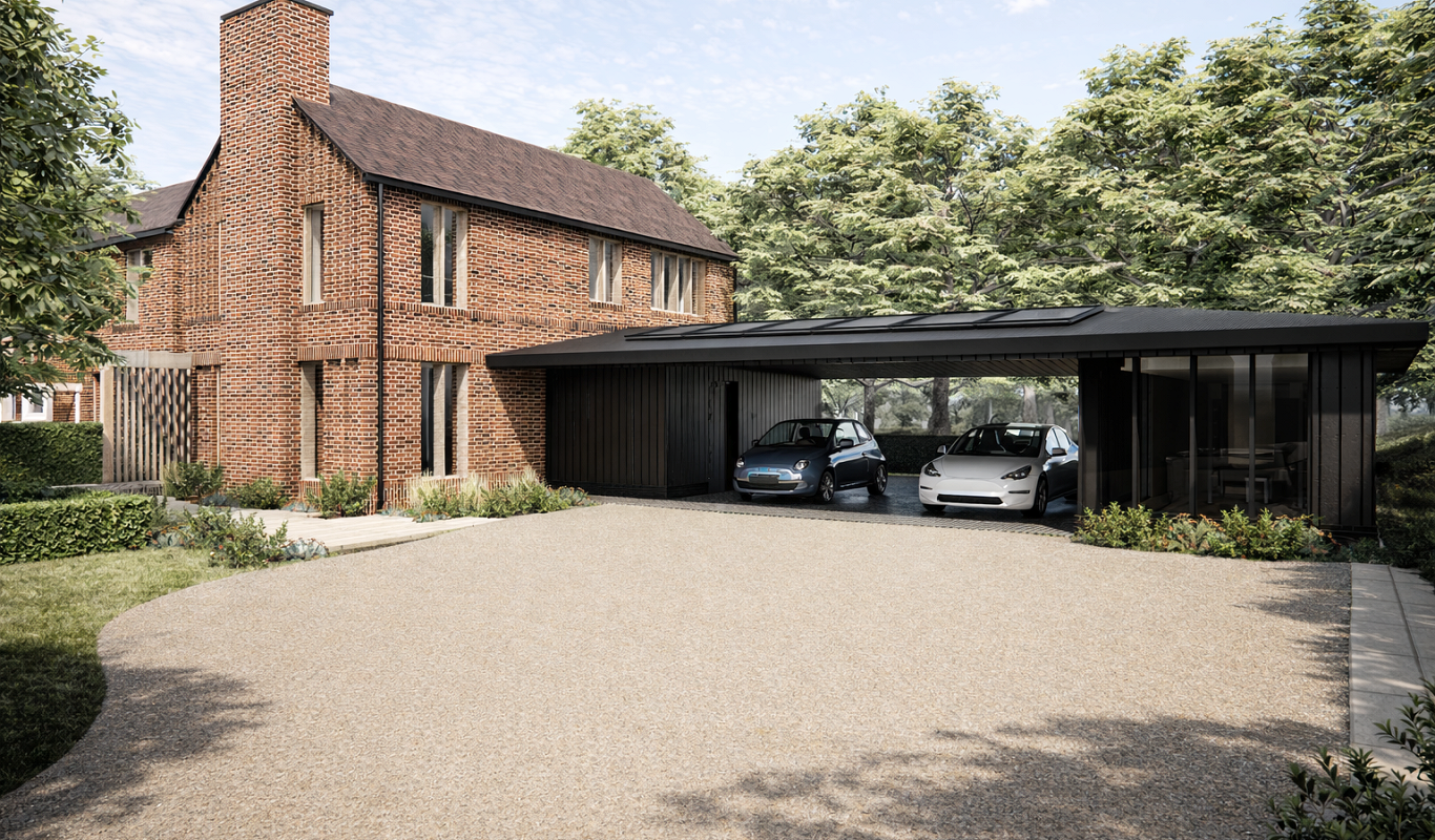 dream home completed in the south berkshire blend brick.