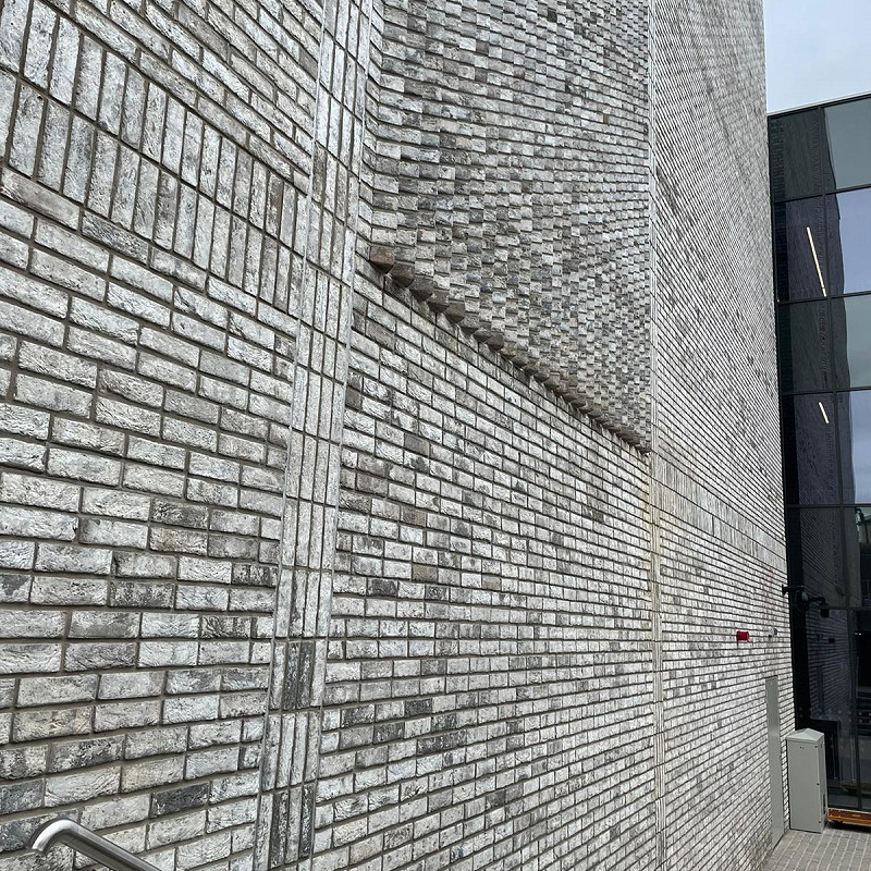 The Traditional Brick & Stone Iced Grey Multi Brick.