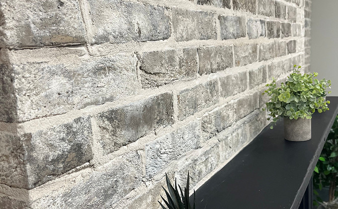 Brick Slips - Office Renovation