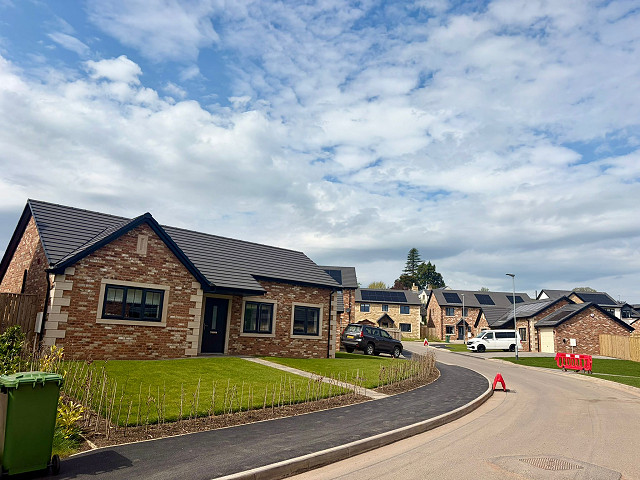 bungalows constructed in the birkdale blend brick