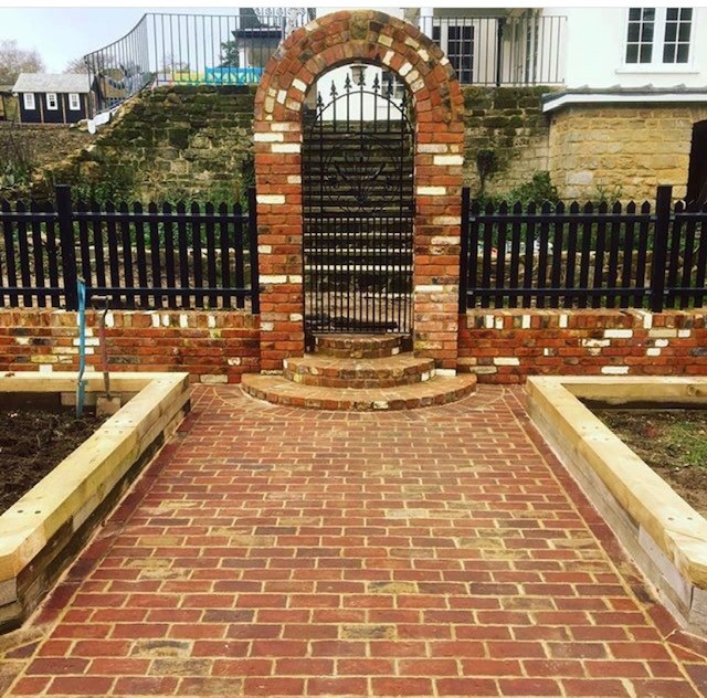 Garden Renovation - Clay Paver