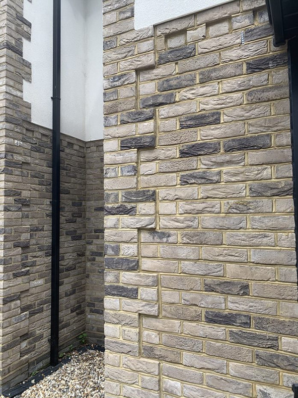 Traditional Brick & Stone Lava Brick.