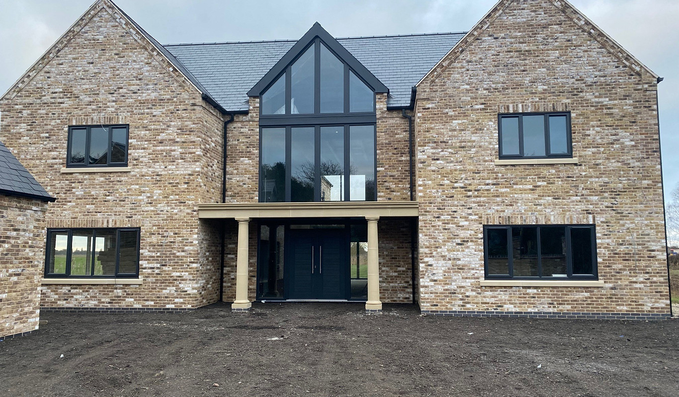 London Weathered Yellow brick used on a private dwelling.