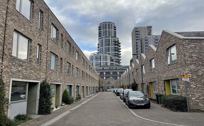 William Street, Barking - London Weathered Yellow