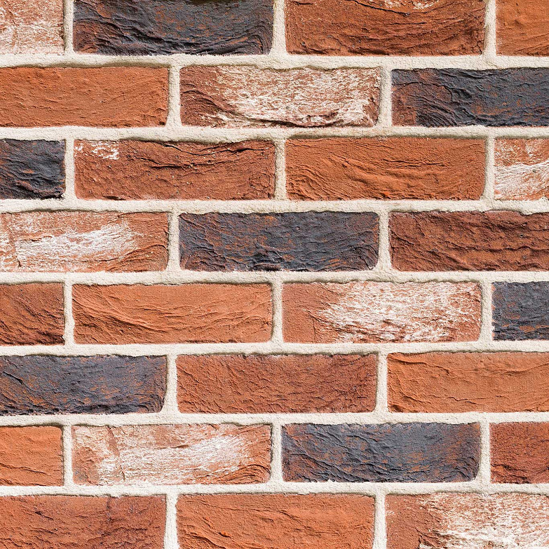 Manchester Red Multi brickwork