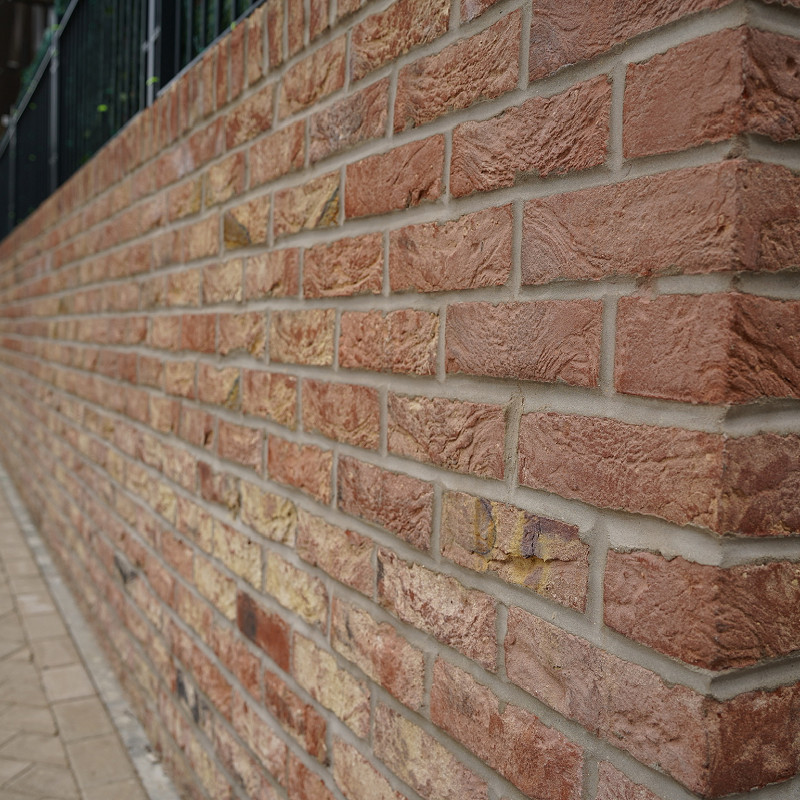 close up of a uk 65mm brick.