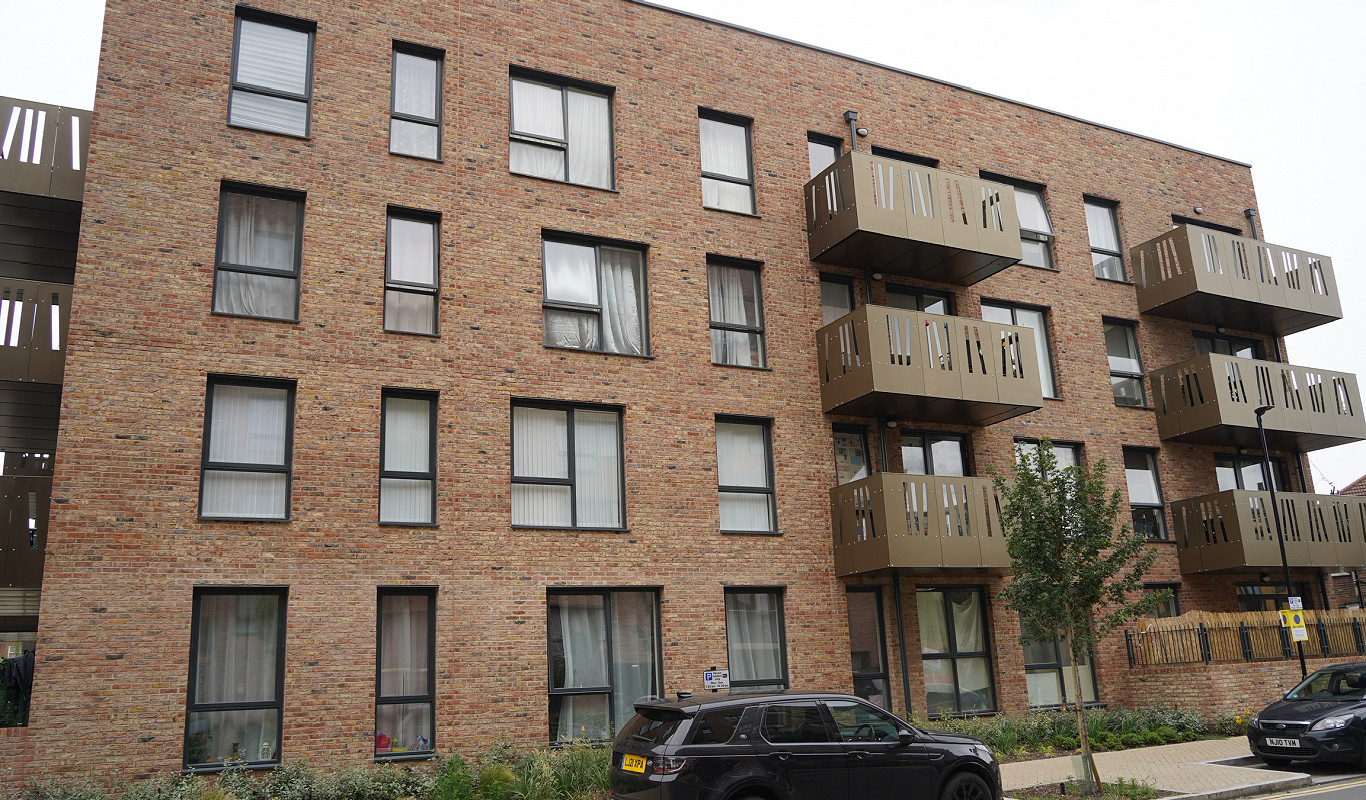 Middleton Blend Bricks on a new apartment complex.