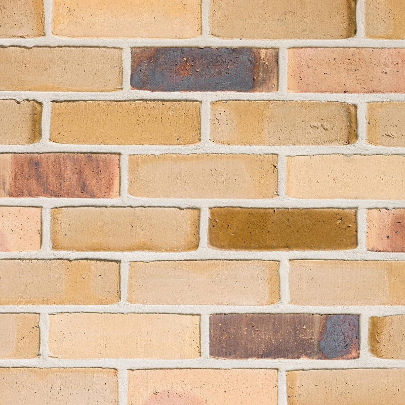 Mojave yellow waterstruck brick.