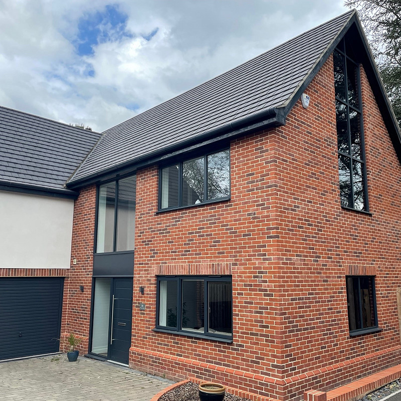 House constructed in the Moreton Red Multi.