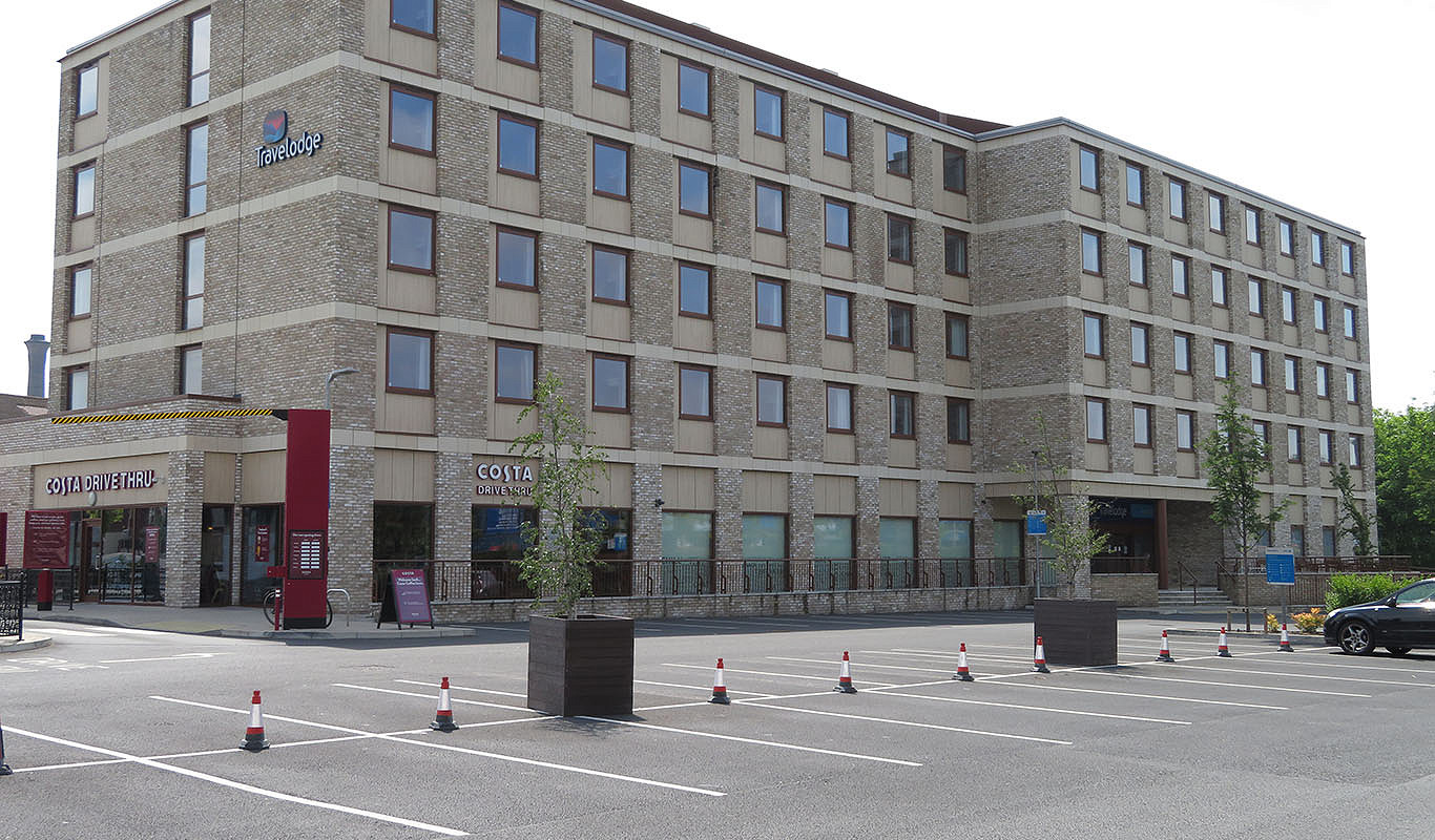 Mystique Brick at the York Travelodge.