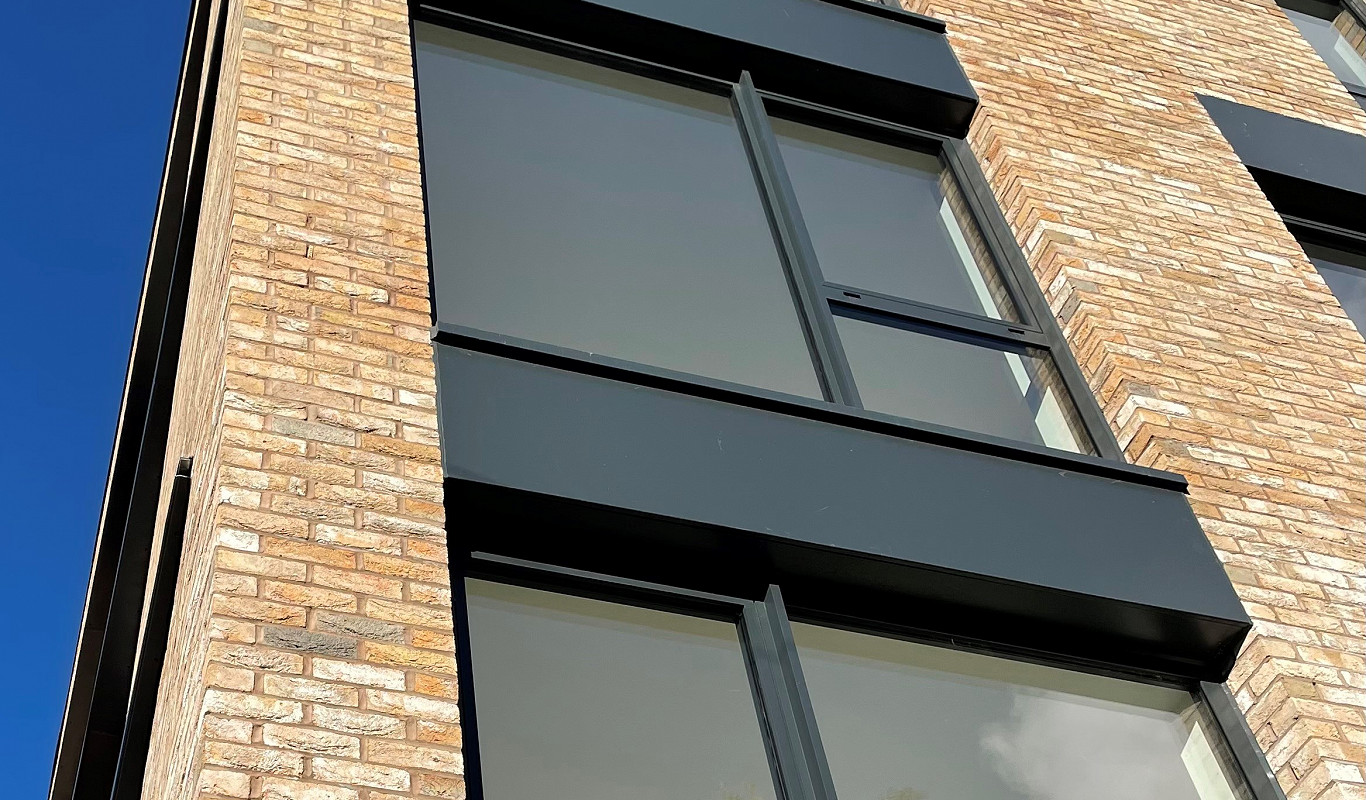 Mystique brickwork close up at the Hale development.