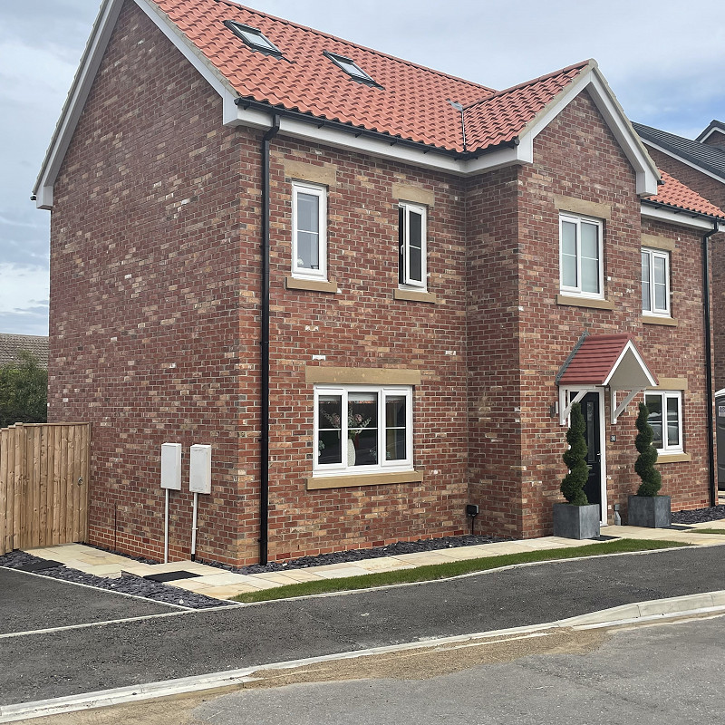 old cottage blend brick case study with yorkshire county homes.