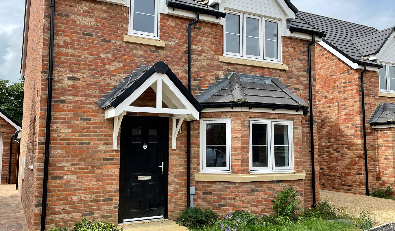 Old Fulford brick on a self-build.