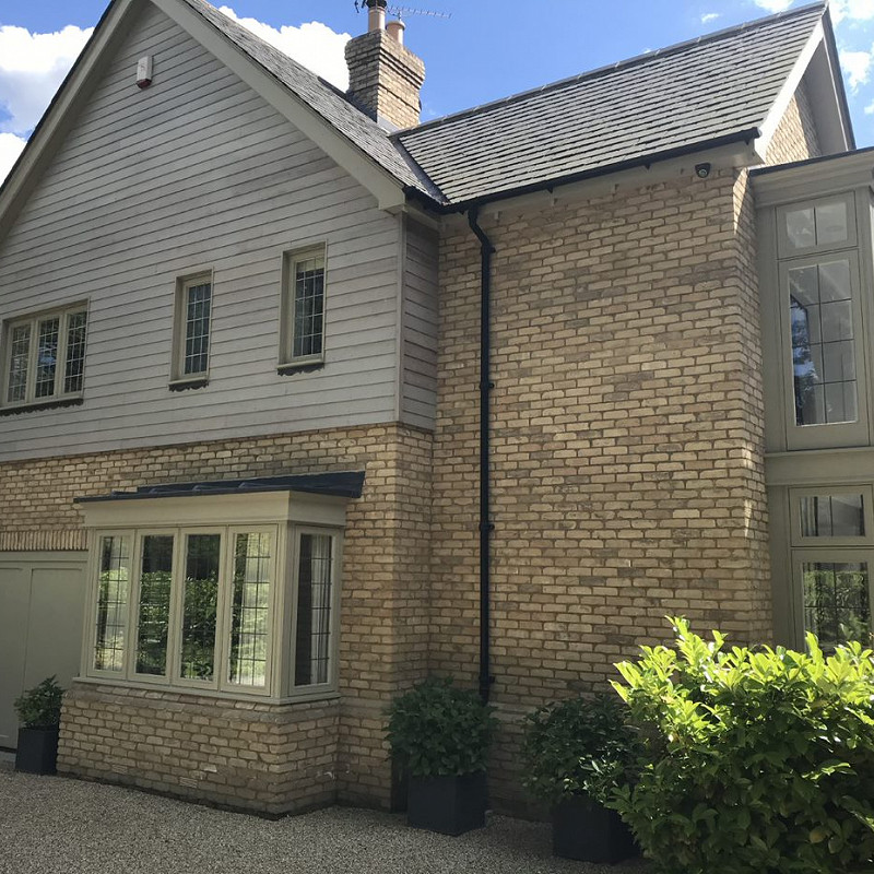 House constructed in the Olde Sandford Mixture