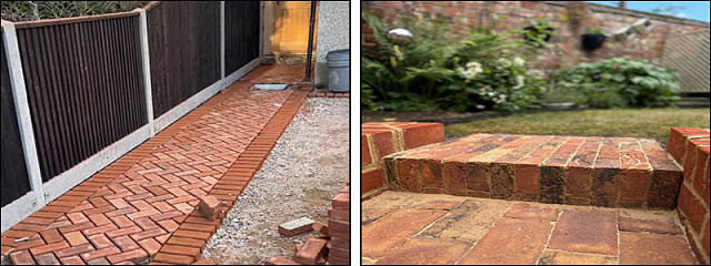 Clay Paver Installation
