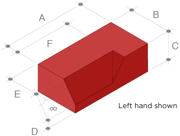 PL.4 Plinth Internal Return - Long Specification