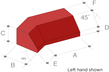 PL.6 Plinth Internal Angle Specification