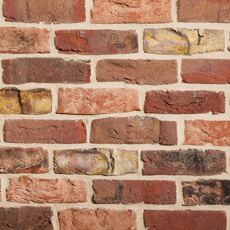 Reclaimed Mixture Brick Panel.