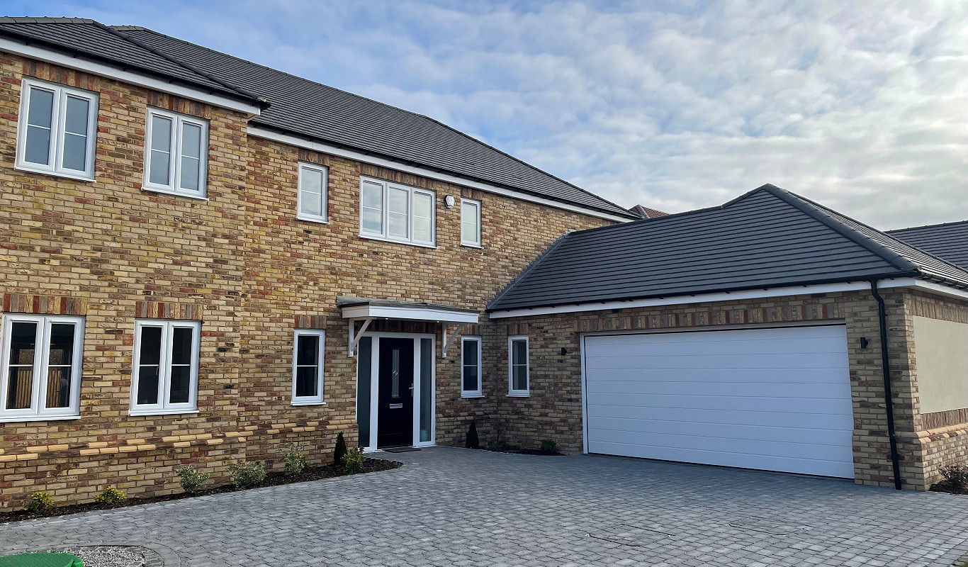 Restoration Yellow brick on a dream home development.