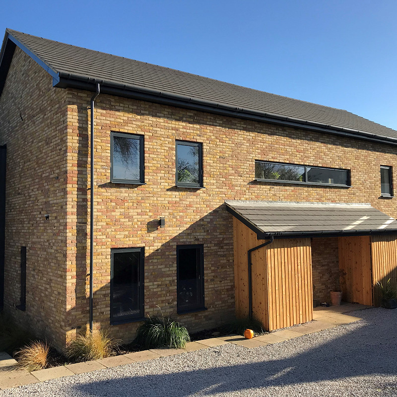 traditional brick and stone restoration yellow bricks.