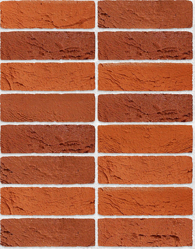 Stack Bond Brickwork