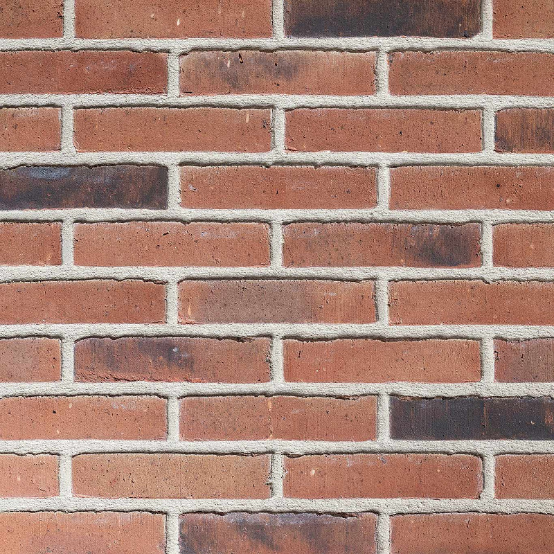 Staunton Russet Mixture Brick Panel Image.