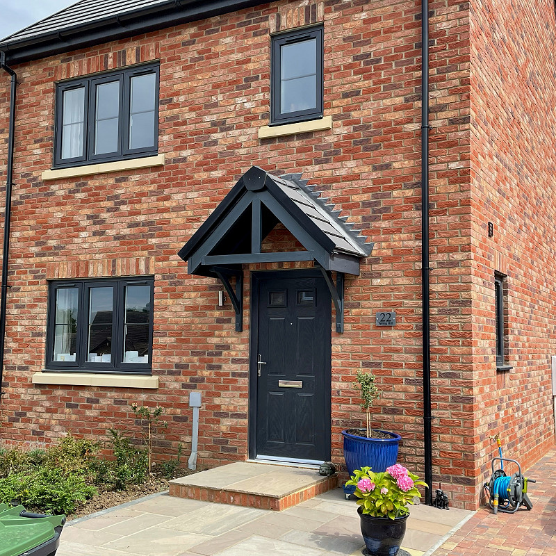 Self-Build property constructed in the Verona brick