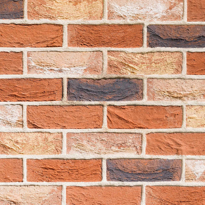 Verona red multi brick panel image.