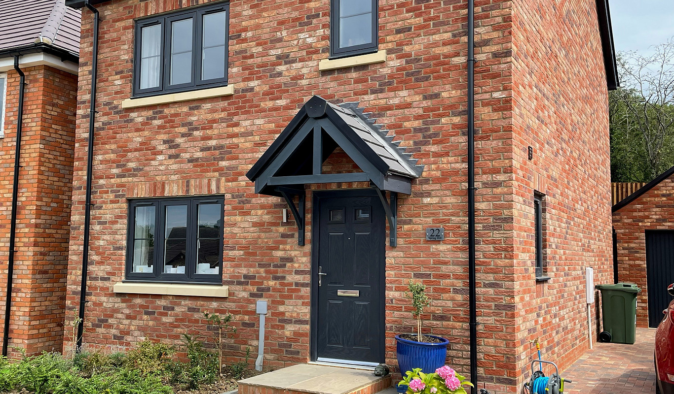 Verona Multi brick on a self-build.