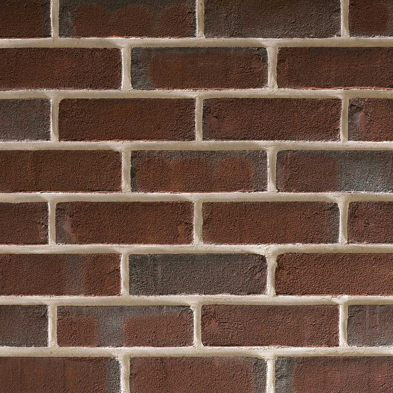 Close up of the brown volcano brick with a smooth texture.