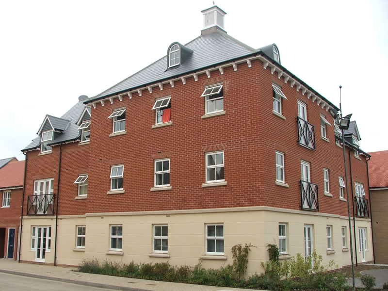 Residential apartments in the Westley Red Brick