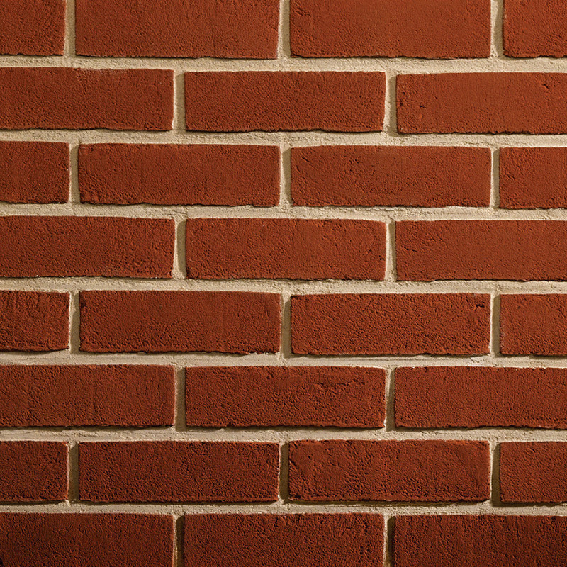 Witham Red Smooth Brick Panel