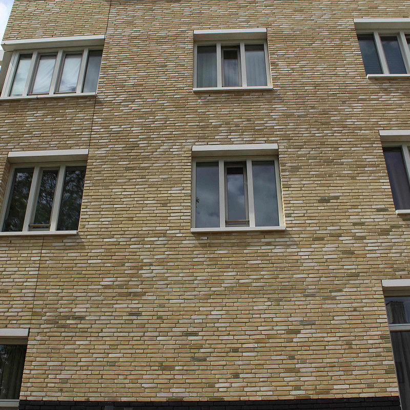 New development using a waterstruck brick